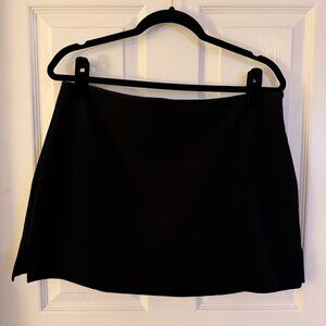 Express Black Editor Mini Skirt Skort 14